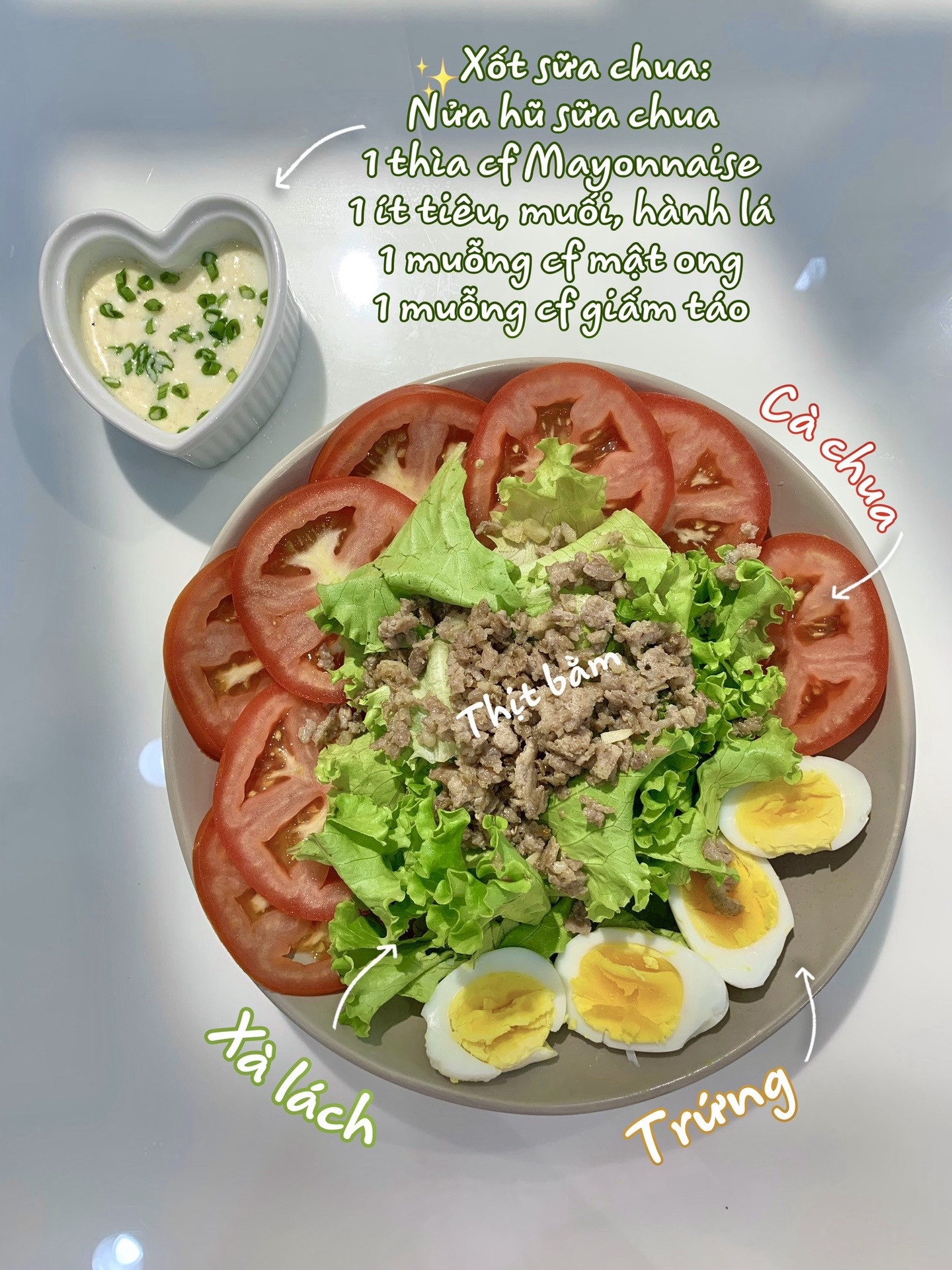 GỢI Ý 4 SALAD CẦU VỒNG HEALTHY CHO NGƯỜI ĐÓI ĐÊM 🌿