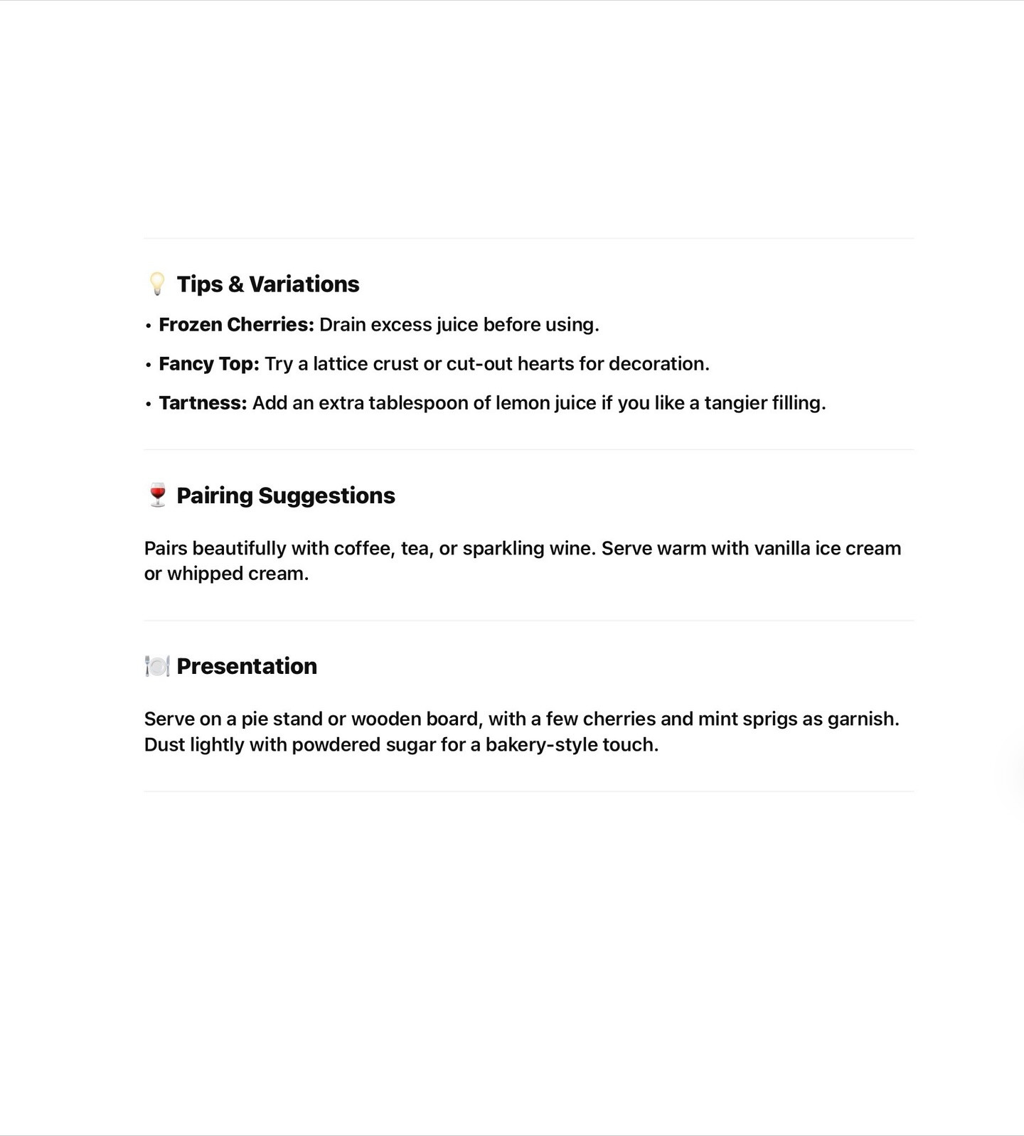 Golden Crust Cherry Delight: A Slice of Nostalgic Happiness