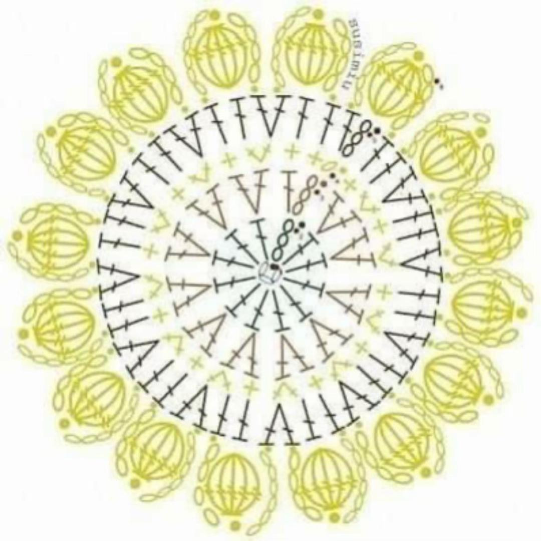 Handmade Crochet Flower Bouquet and Coaster Set Pattern