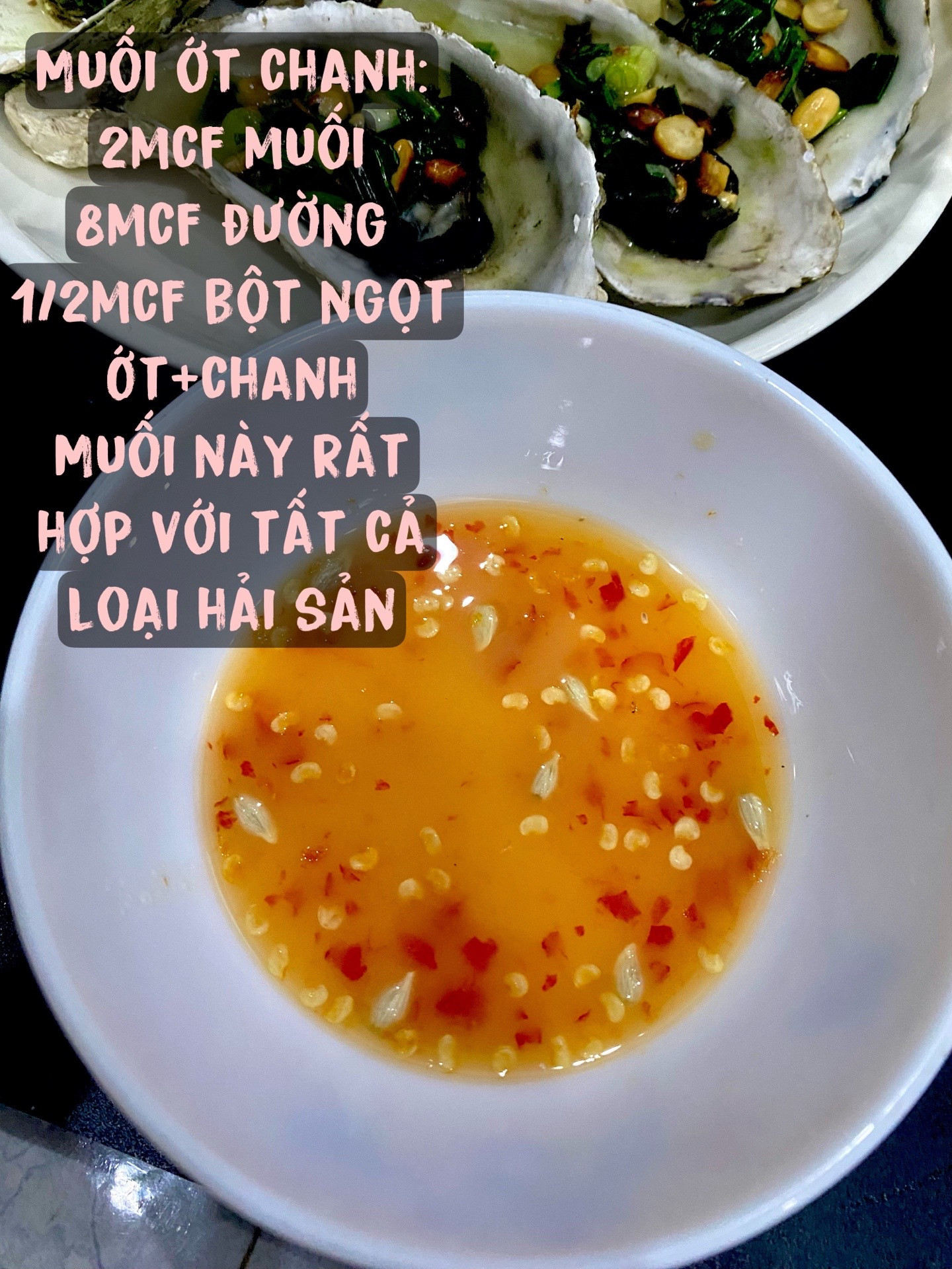 Hàu Nướng Mỡ Hành