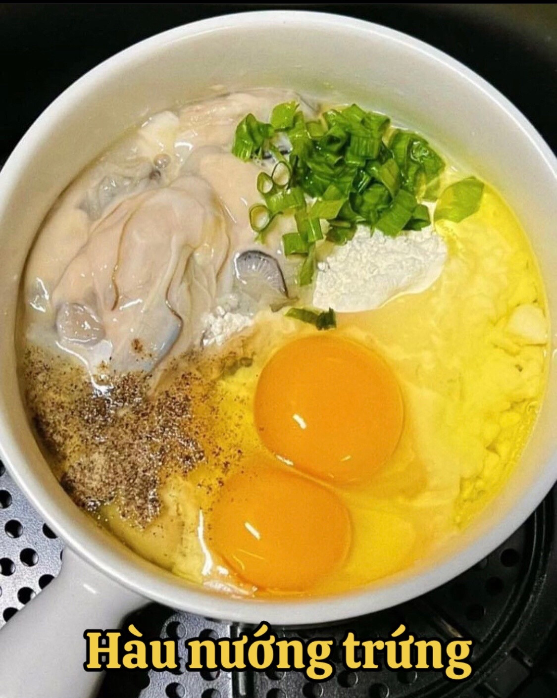 Hàu nướng trứng thơm ngon, giòn tan, hương vị biển cả hòa quyện