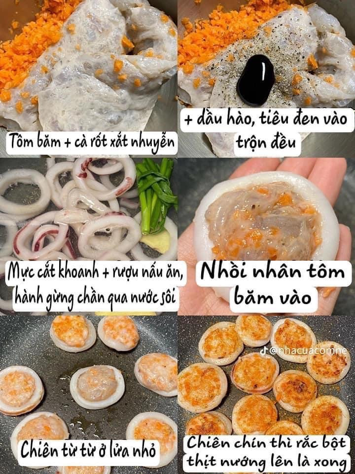 Hướng Dẫn Móc Len: Biểu Đồ Mẫu Tôm Nhồi Mực Đẹp Mắt