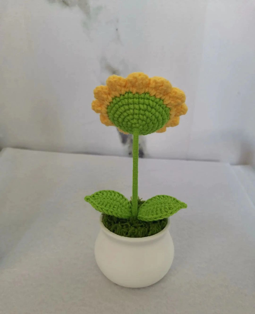 Hướng dẫn móc len bông hoa mặt cười dễ thương cho người mới bắt đầu