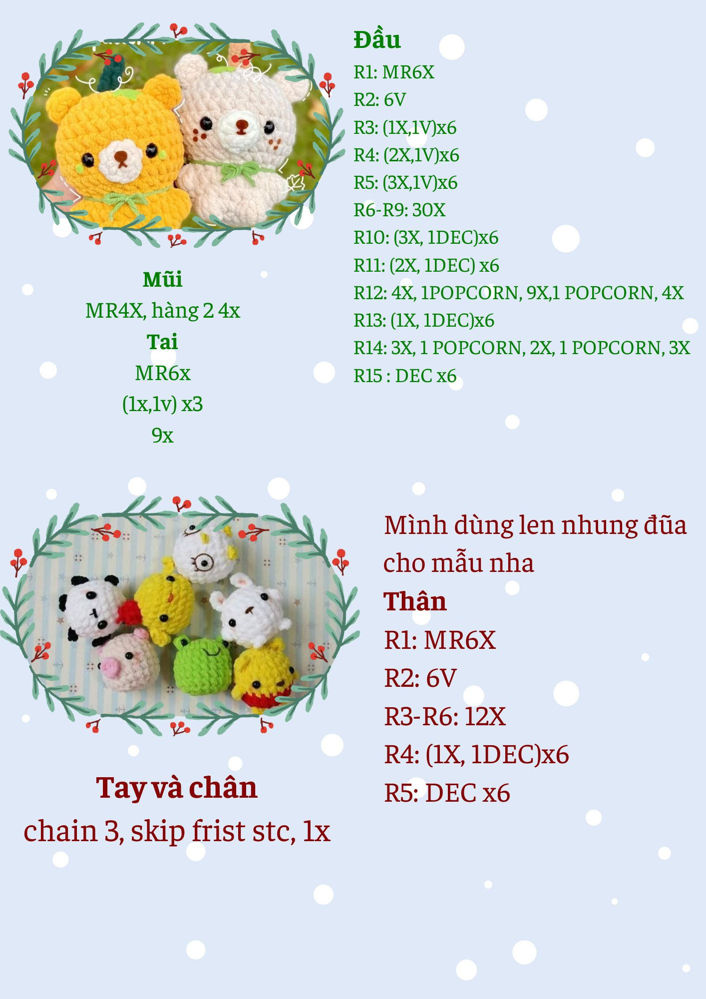 Hướng dẫn móc len con sứa dễ thương cho người mới bắt đầu