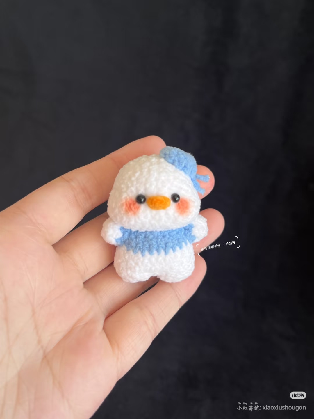 Hướng dẫn móc len Donald và Daisy dễ thương từ sợi nhung gấu