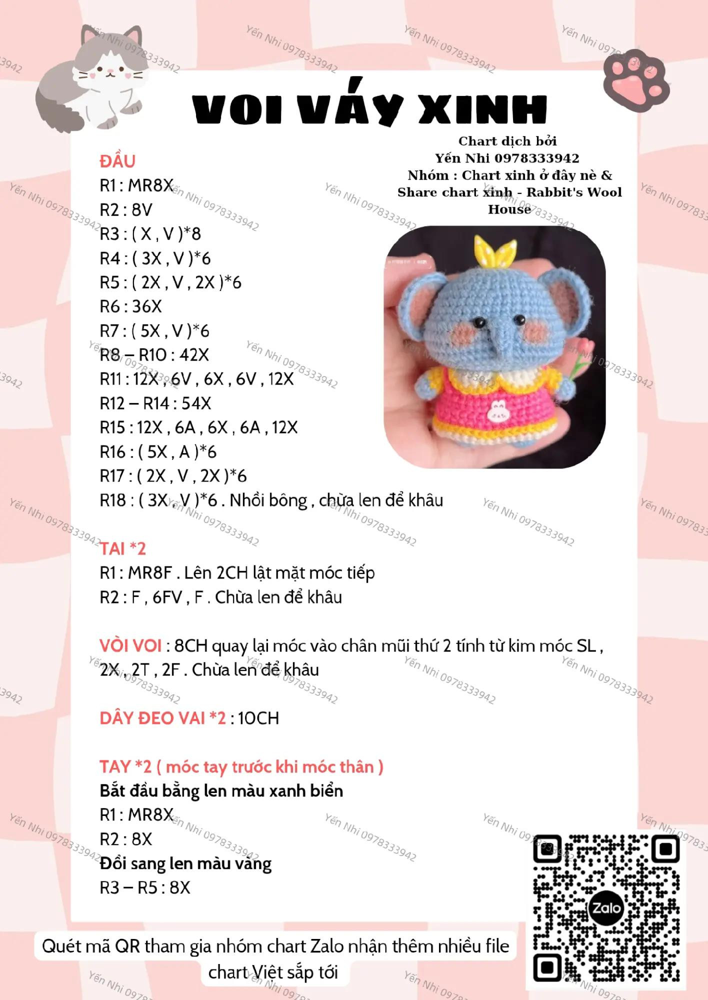 Hướng dẫn móc len gấu trúc và koala dễ thương cho người mới bắt đầu