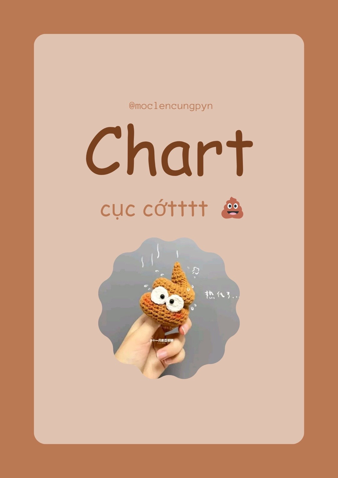 Hướng dẫn móc len hình emoji dễ thương và độc đáo