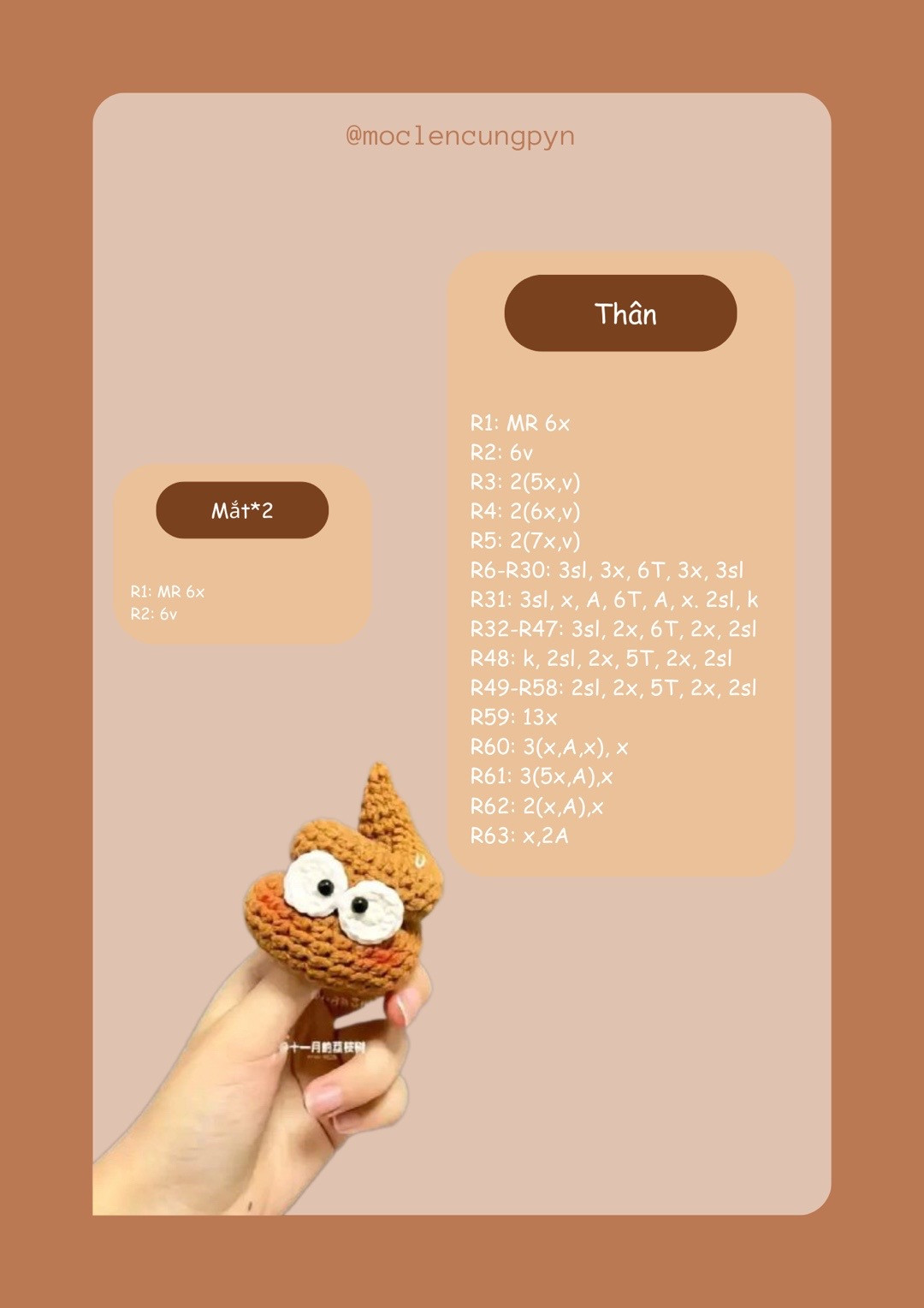 Hướng dẫn móc len hình emoji dễ thương và độc đáo