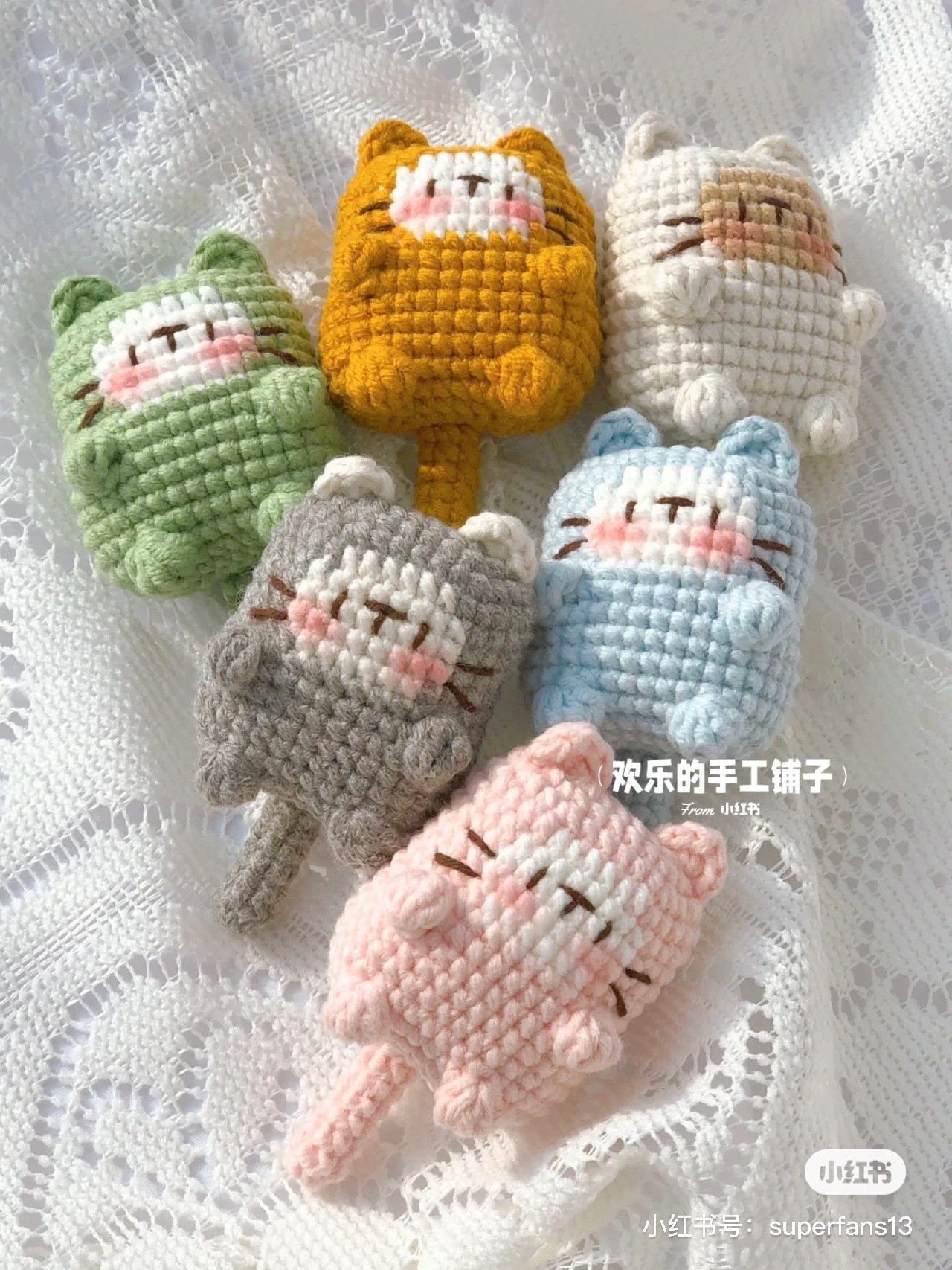 Hướng dẫn móc len hình mèo đáng yêu cho người mới bắt đầu