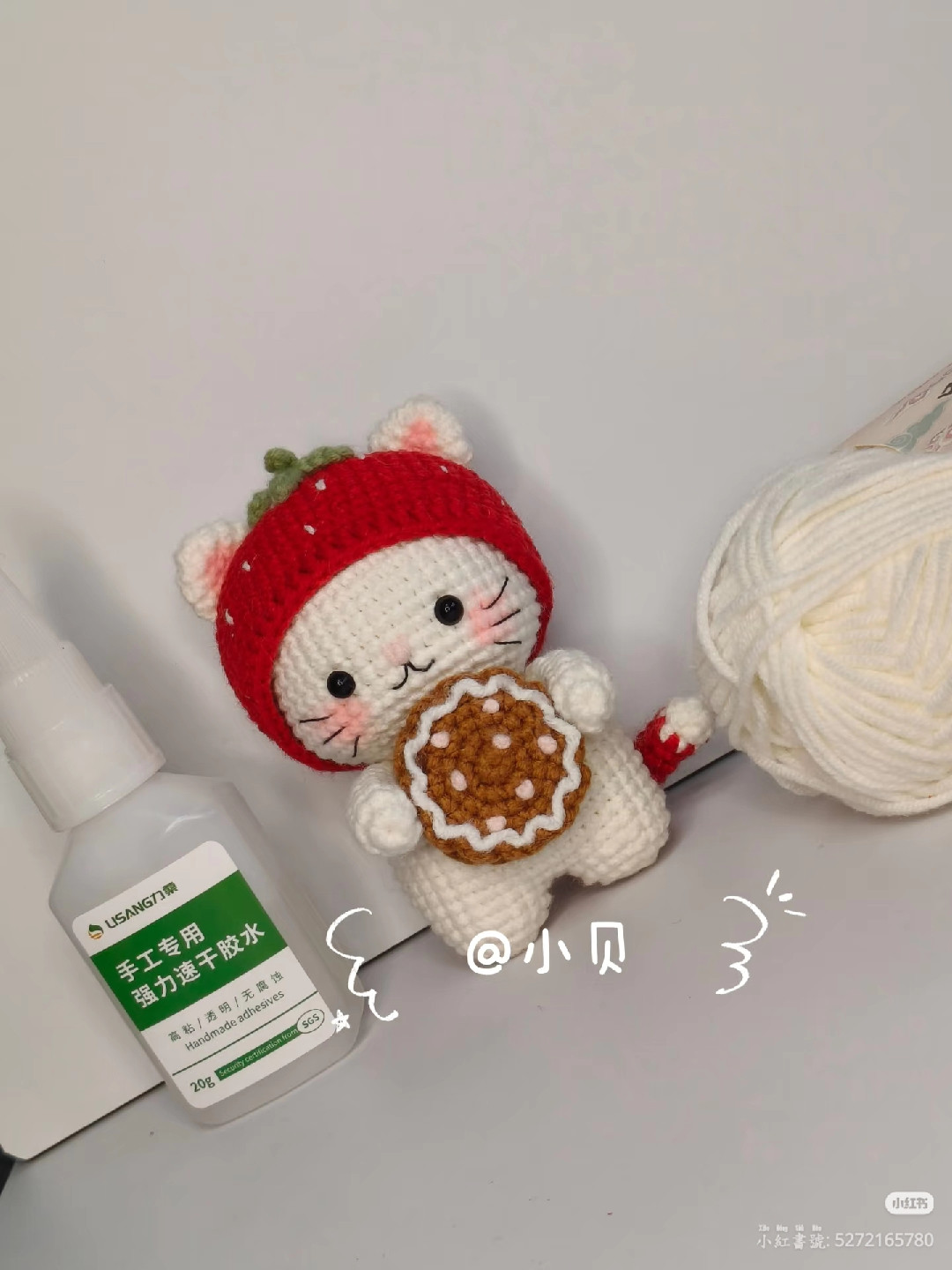 Hướng dẫn móc len mèo Mochi dễ thương từ Vitamin Crochet