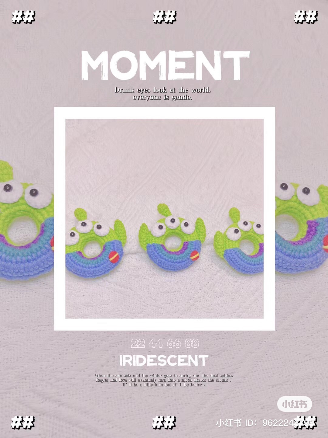 Hướng dẫn móc len người ngoài hành tinh ba mắt dễ thương