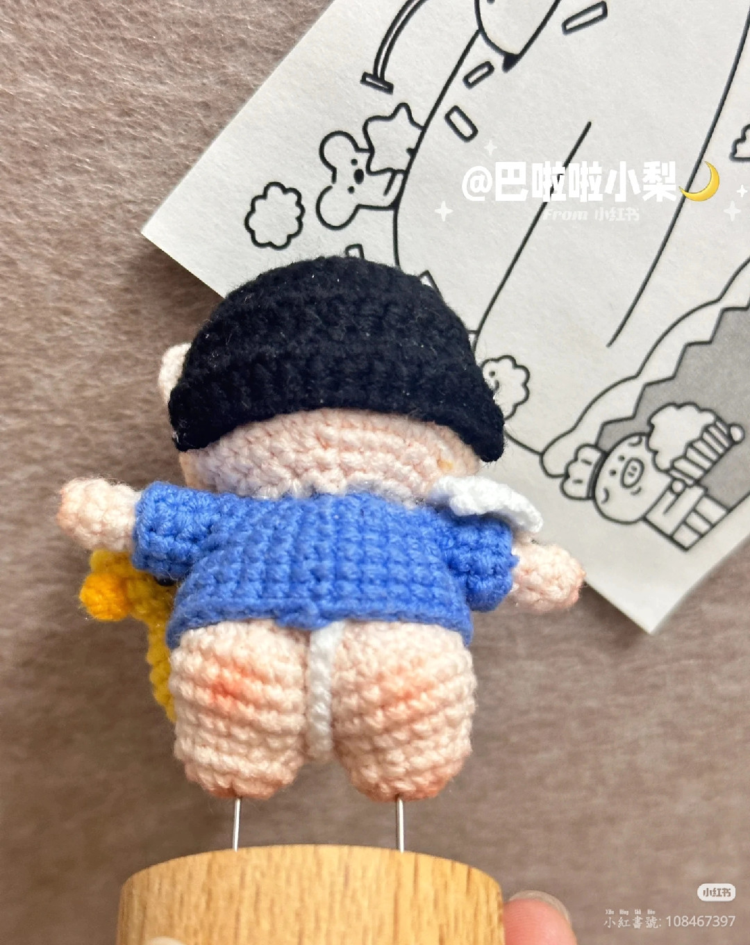 Hướng dẫn móc len Shin-chan cosplay cực dễ thương cho người mới bắt đầu