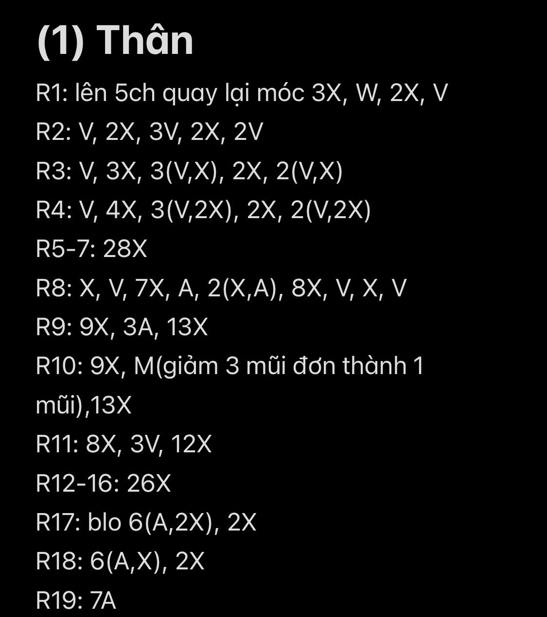 Hướng dẫn móc len thú bông đáng yêu cho người mới bắt đầu