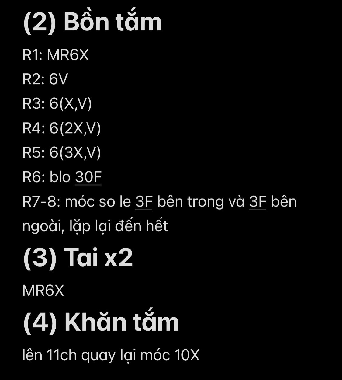 Hướng dẫn móc len thú bông đáng yêu cho người mới bắt đầu