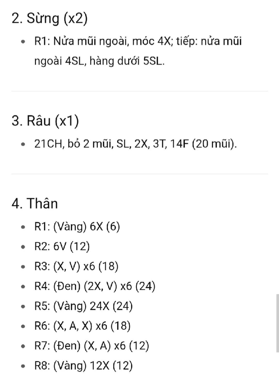 hướng dẫn móc ong cừu