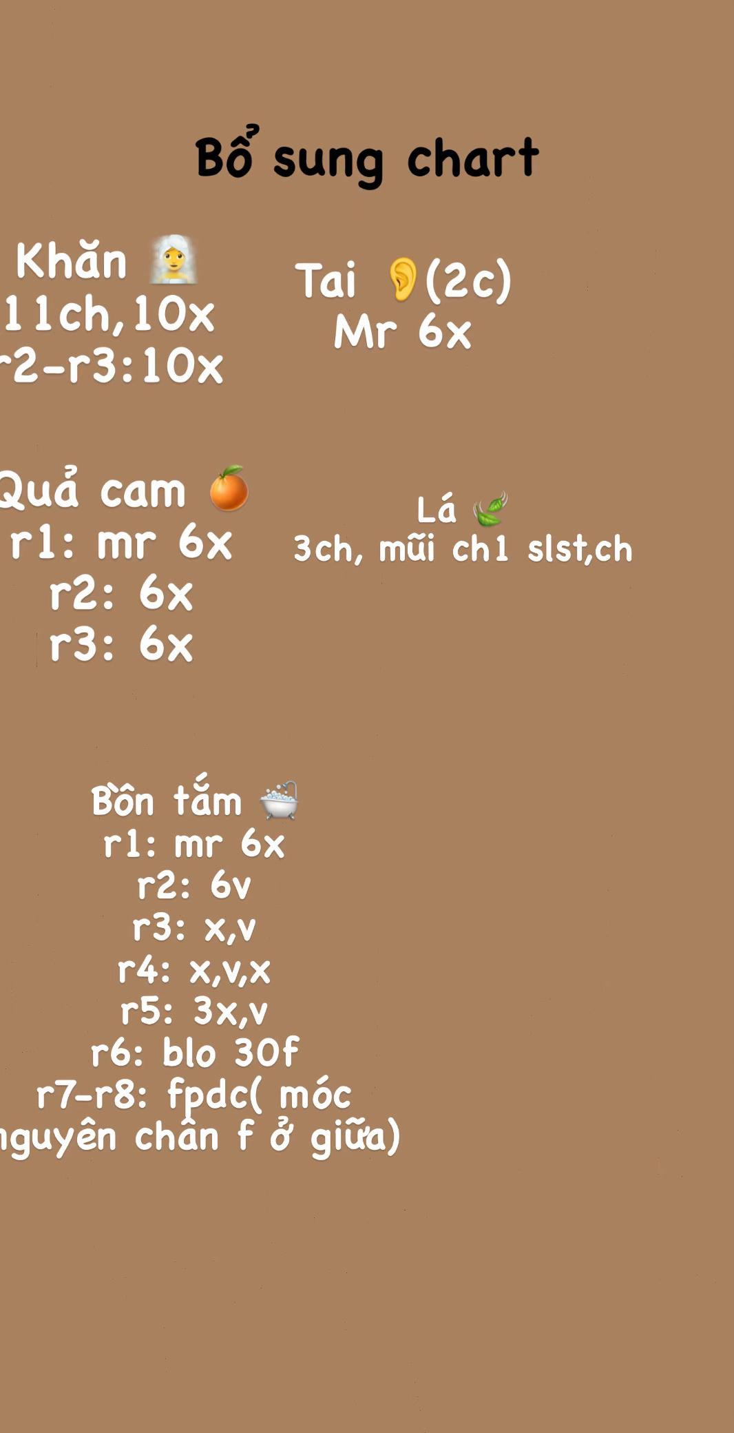 Hướng dẫn móc thú bông Capybara dễ thương từ len sữa