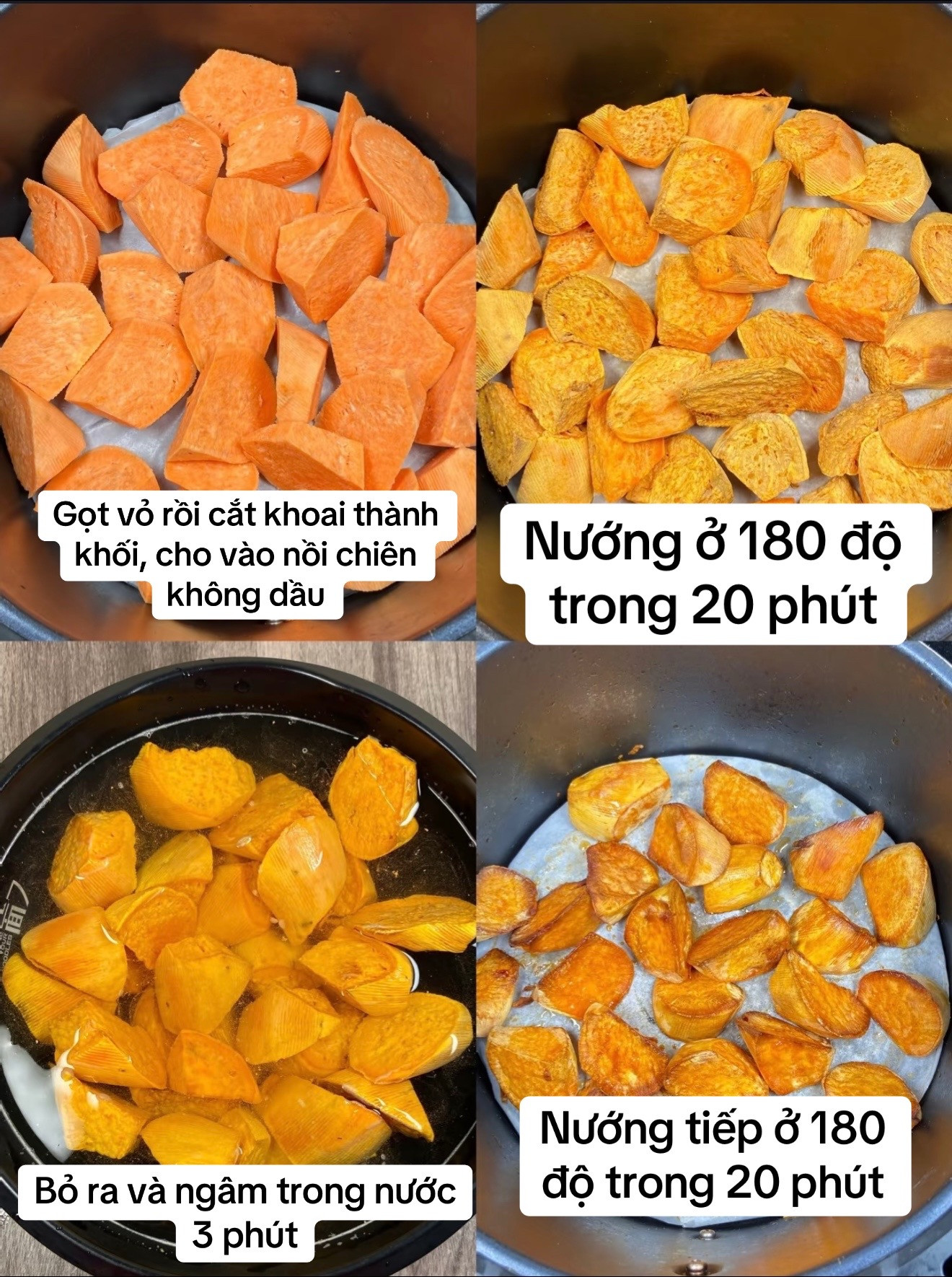 Khoai Mật Nướng Giòn Ngọt Ngào Đậm Đà