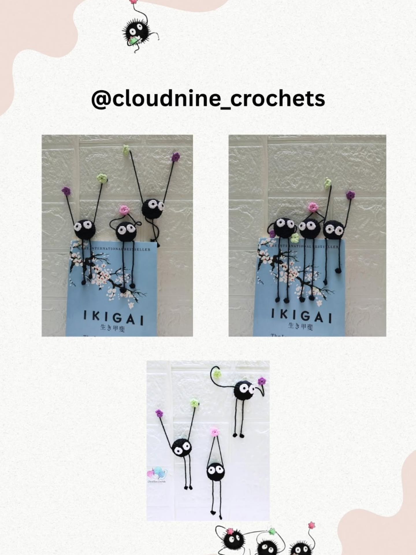 Kuro The Soot Crochet Pattern for Cute Amigurumi Toy