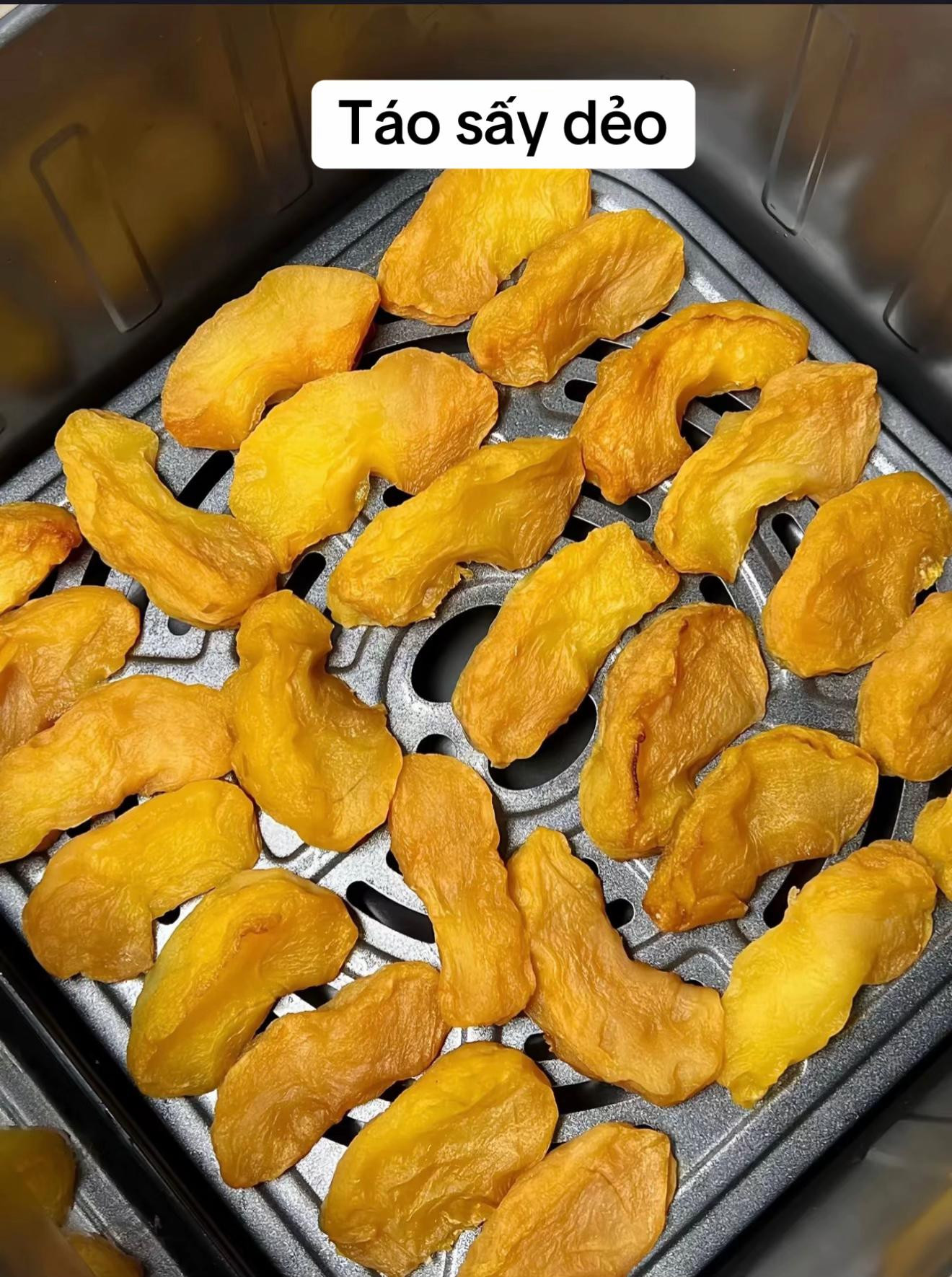 Làm táo sấy dẻo tại nhà