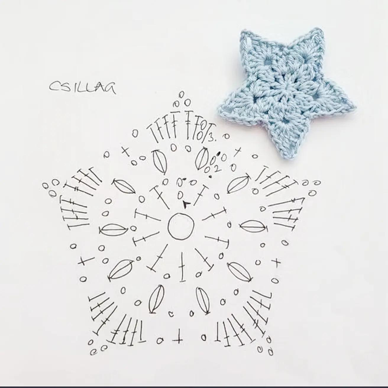 Little Star Crochet Pattern
