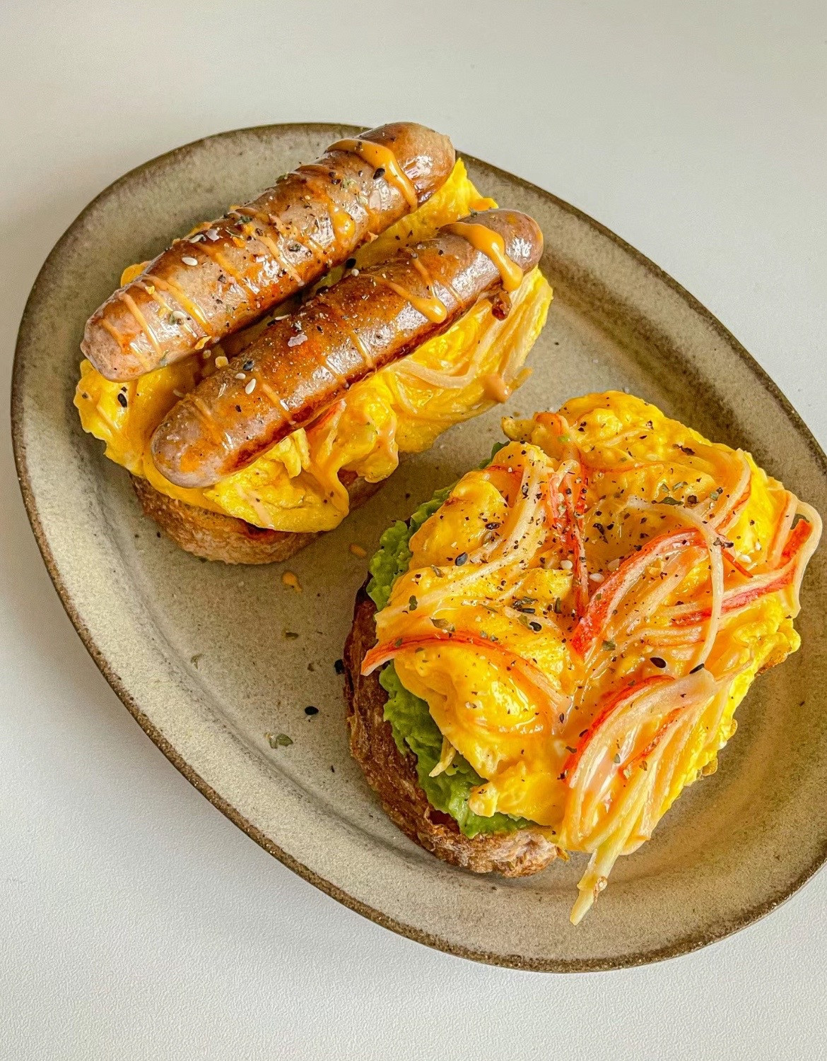 Low fat & low carbs sandwich ideas🥪🦐🫐🥑