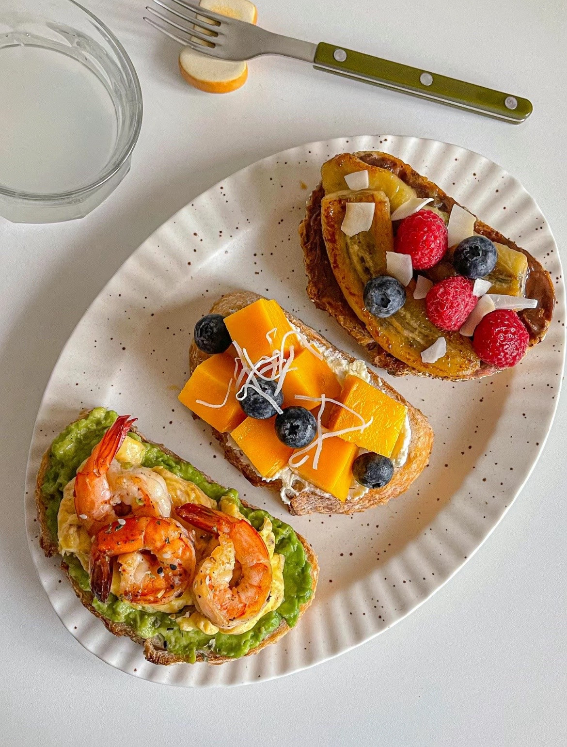 Low fat & low carbs sandwich ideas🥪🦐🫐🥑