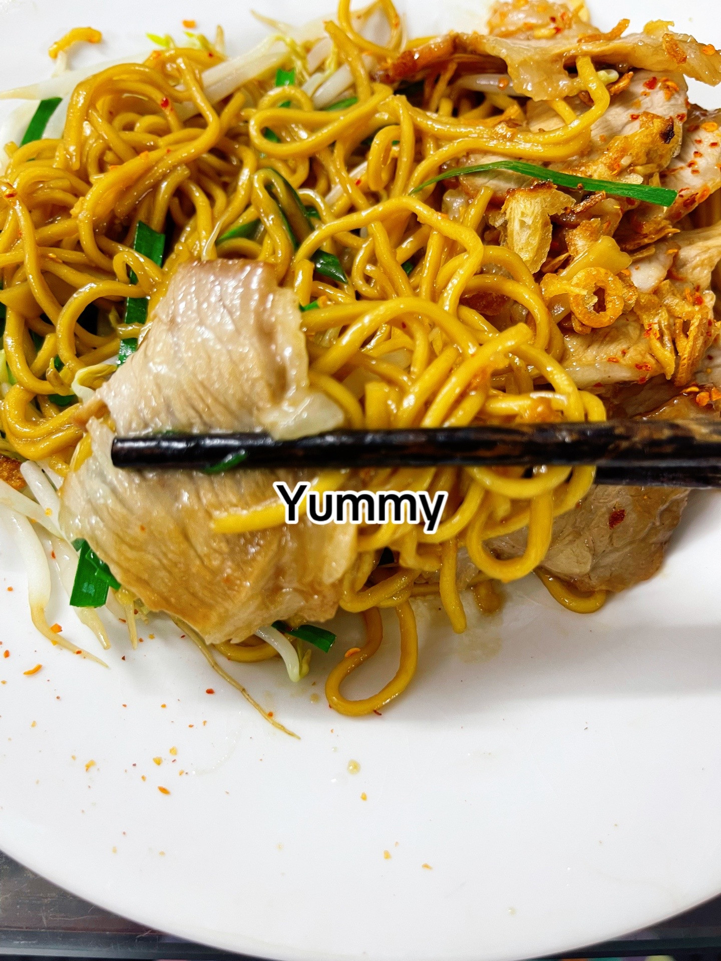 Mì Xá Xíu Trộn Đậm Đà Hương Vị