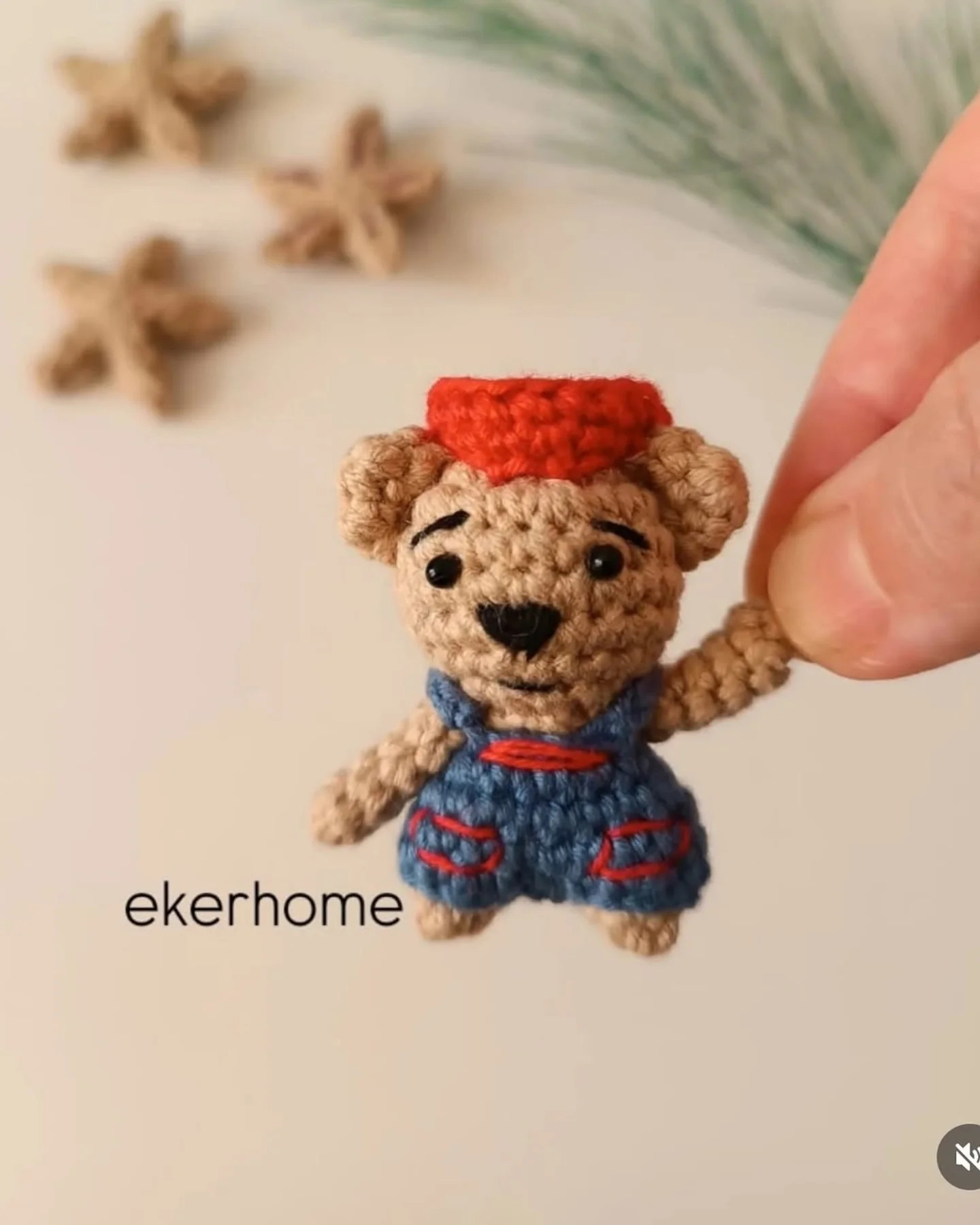 Mini Ayı Moli Amigurumi Yapım Talimatları ve Şeması