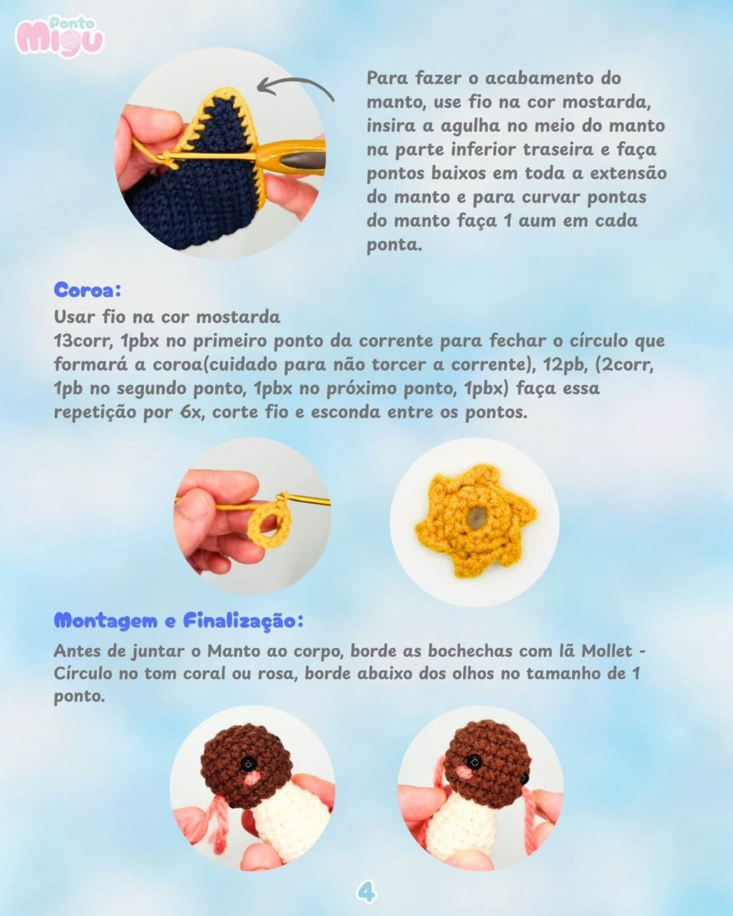 Mini Santinha: Receita Gratuita para Amigurumi Exclusivo