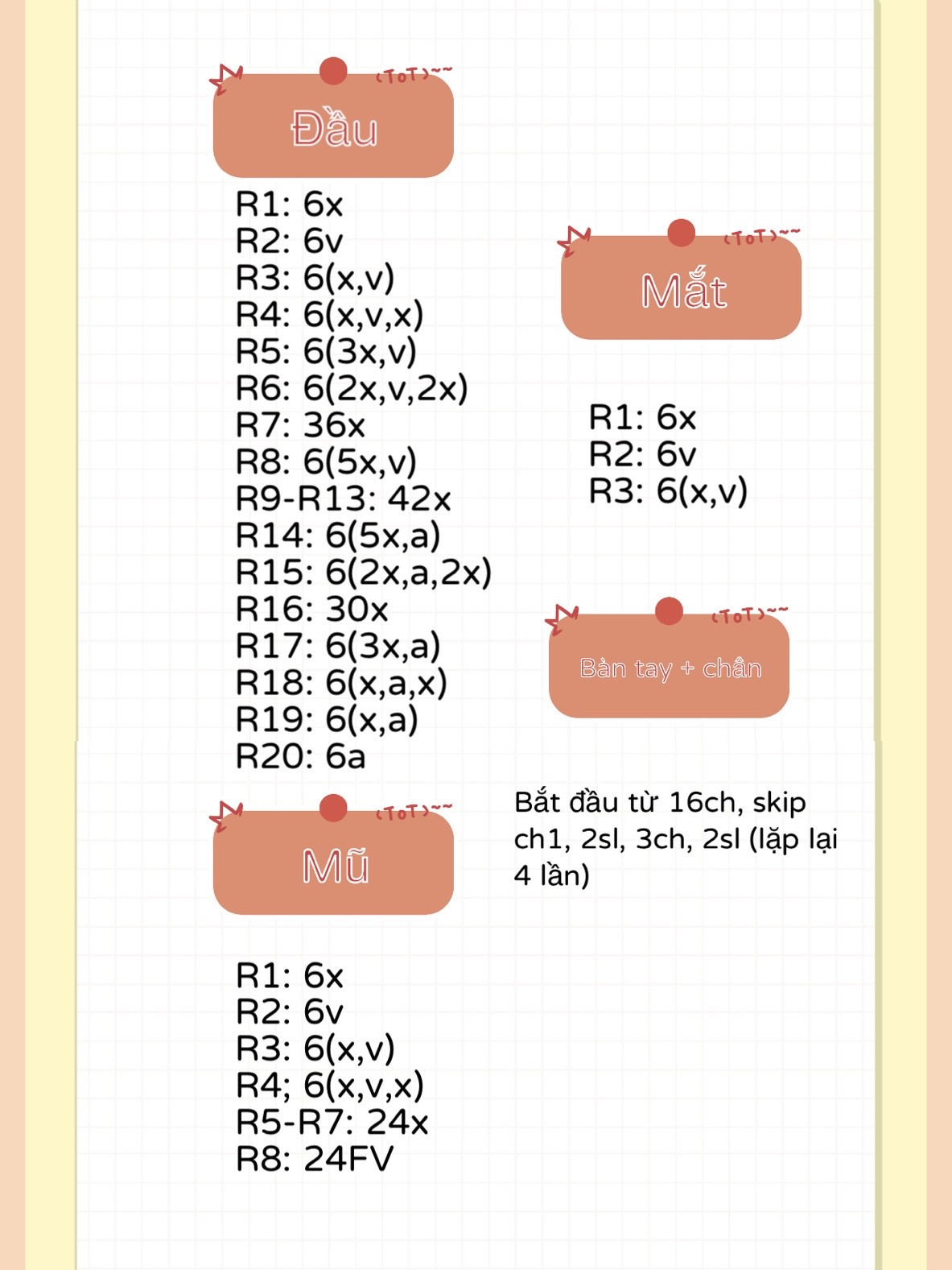Móc len búp bê tròn mắt to đáng yêu để treo trang trí.