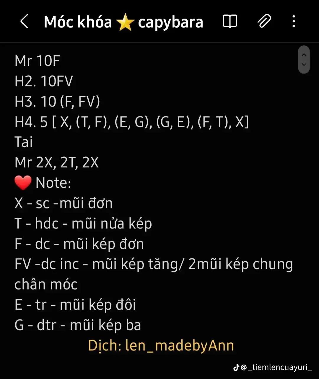 Móc len gấu nhỏ xinh xắn làm móc khóa dễ thương