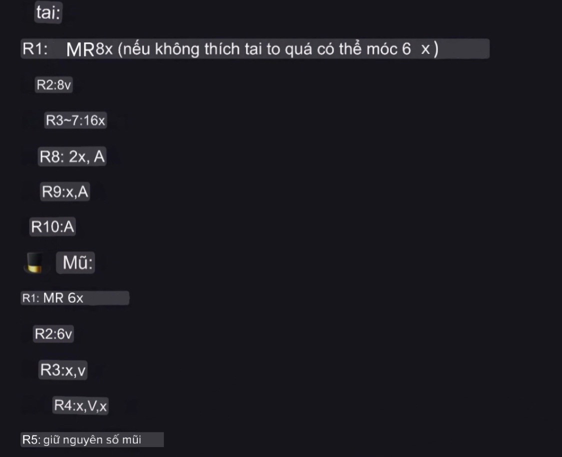 Móc len thú nhồi bông nhỏ xinh hình chú chó dễ thương.