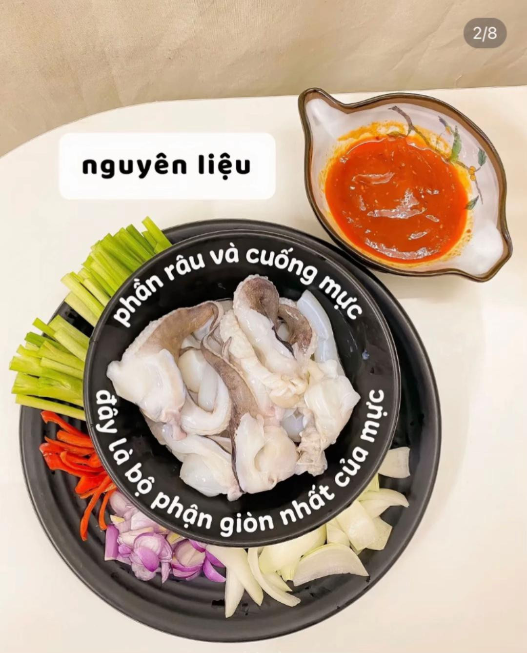 Mực Xào Cay Sả Ớt - Giòn Tan Ngon Miệng