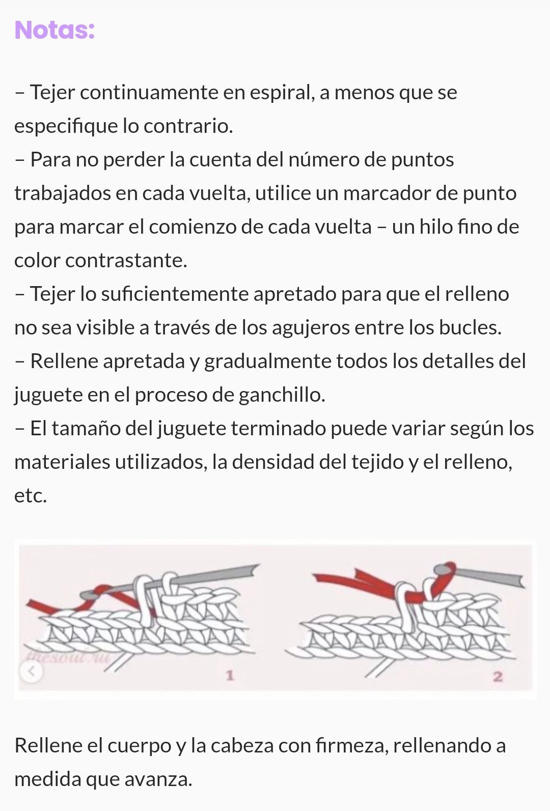 Muñeca de ganchillo inspirada en un personaje de anime