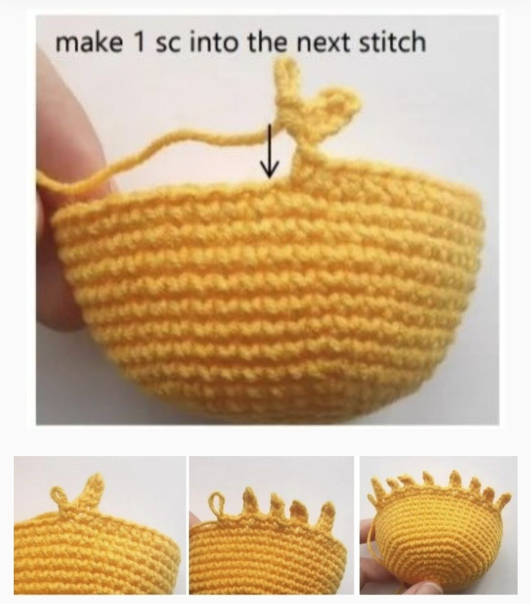 Muñeca de ganchillo inspirada en un personaje de anime