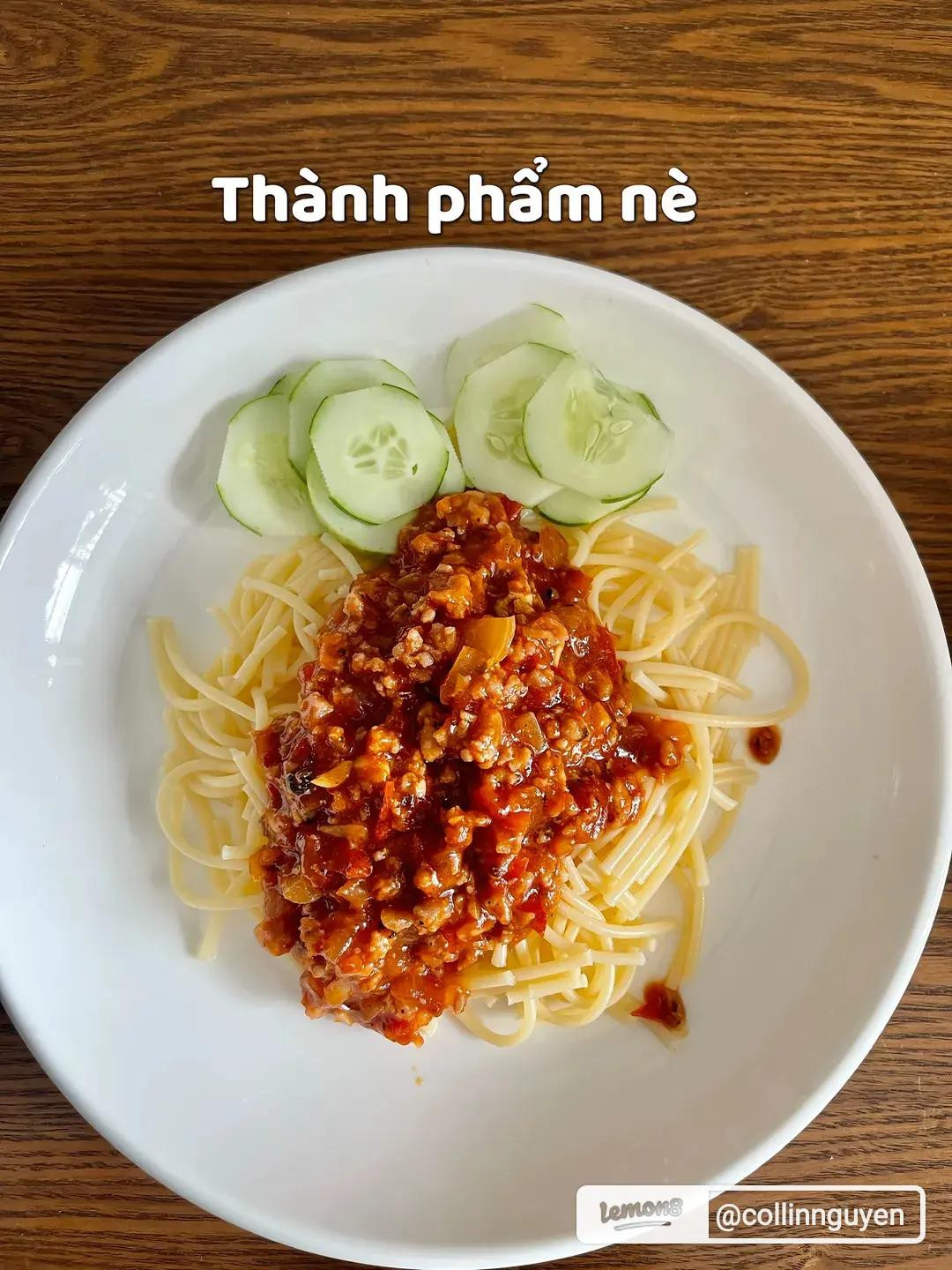 Mỳ Ý Sốt Chả Mực Thơm Ngon Đậm Đà Hương Biển