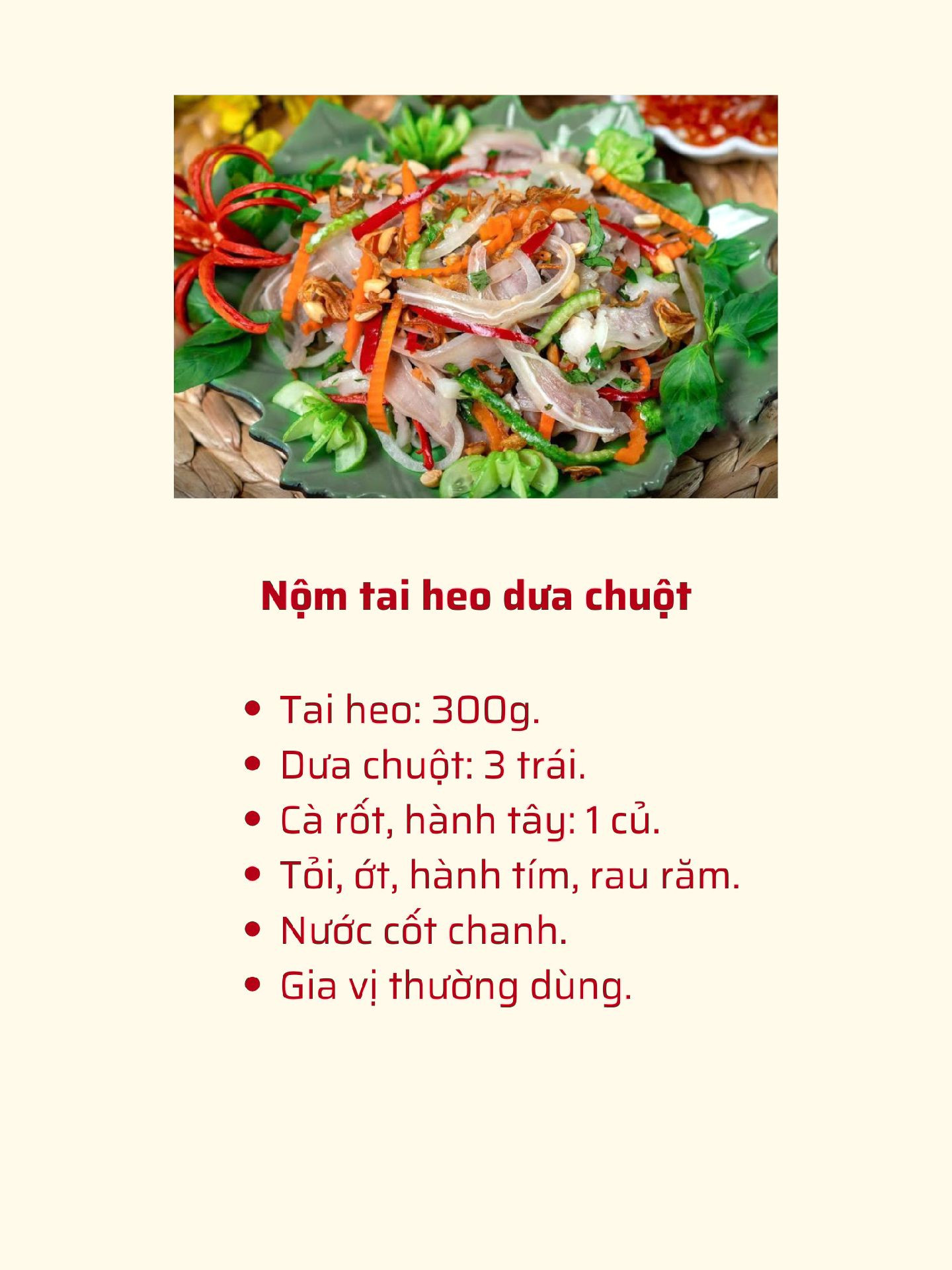Nộm Tôm Thịt Giòn Ngon Giải Nhiệt Ngày Hè