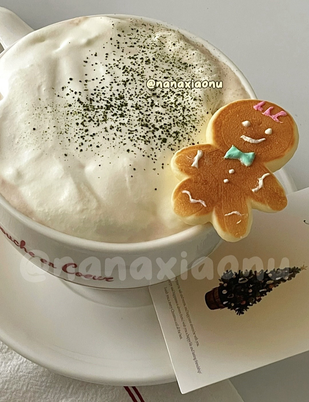 Pancake Giáng Sinh Hình Người Tuyết Ngọt Ngào