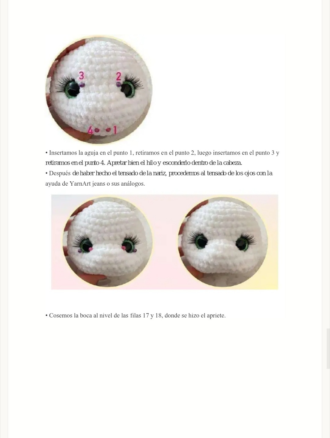 Patrón Amigurumi Unicornio Fácil y Gratis en PDF