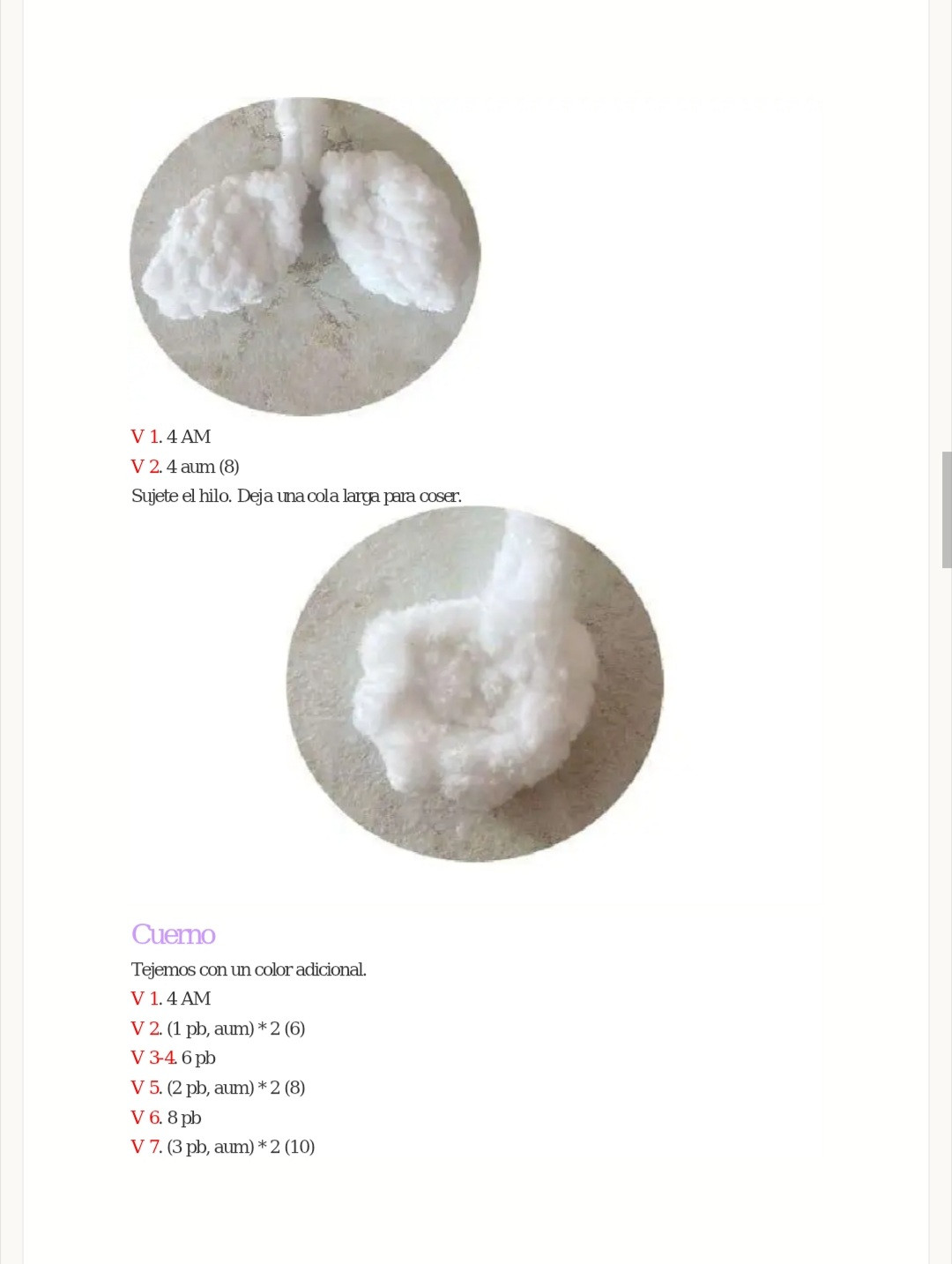 Patrón Amigurumi Unicornio Fácil y Gratis en PDF