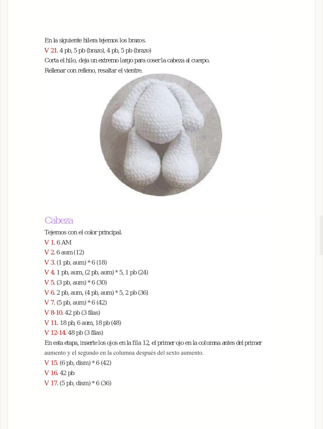 Patrón Amigurumi Unicornio Fácil y Gratis en PDF