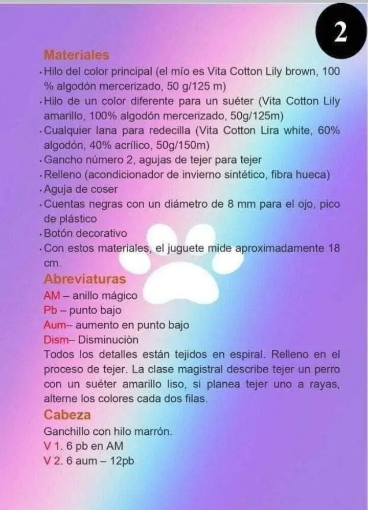 Patrón de Amigurumi: Adorables Perritos Tejidos a Crochet