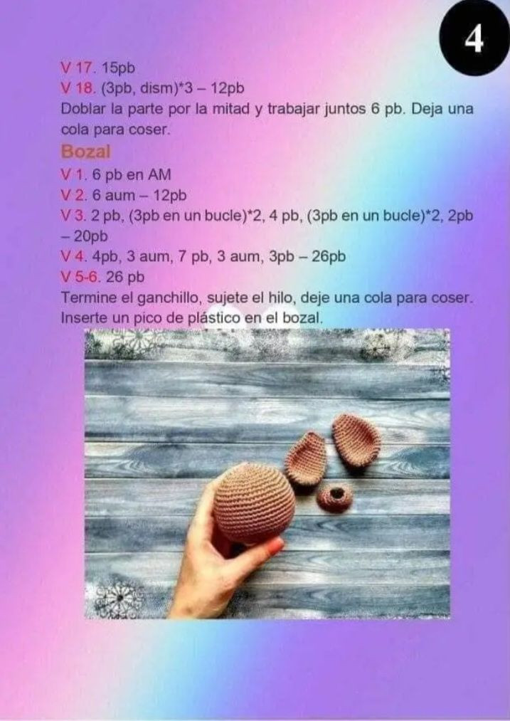 Patrón de Amigurumi: Adorables Perritos Tejidos a Crochet