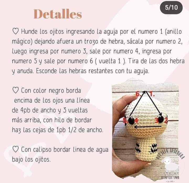 Patrón de amigurumi de cebra adorable para principiantes