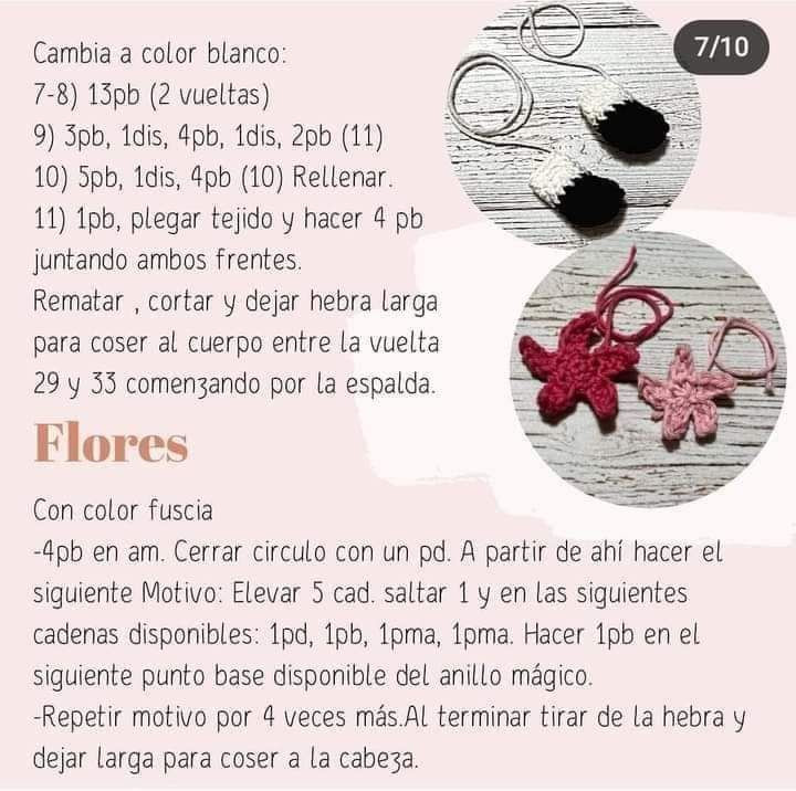 Patrón de amigurumi de cebra adorable para principiantes