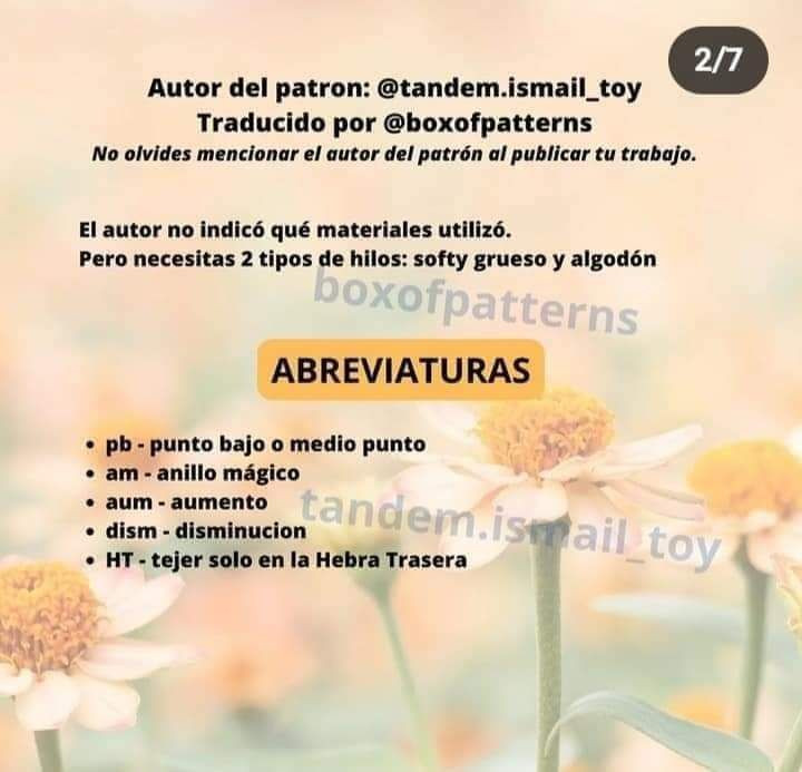 Patrón de amigurumi de corderito tierno y fácil de seguir