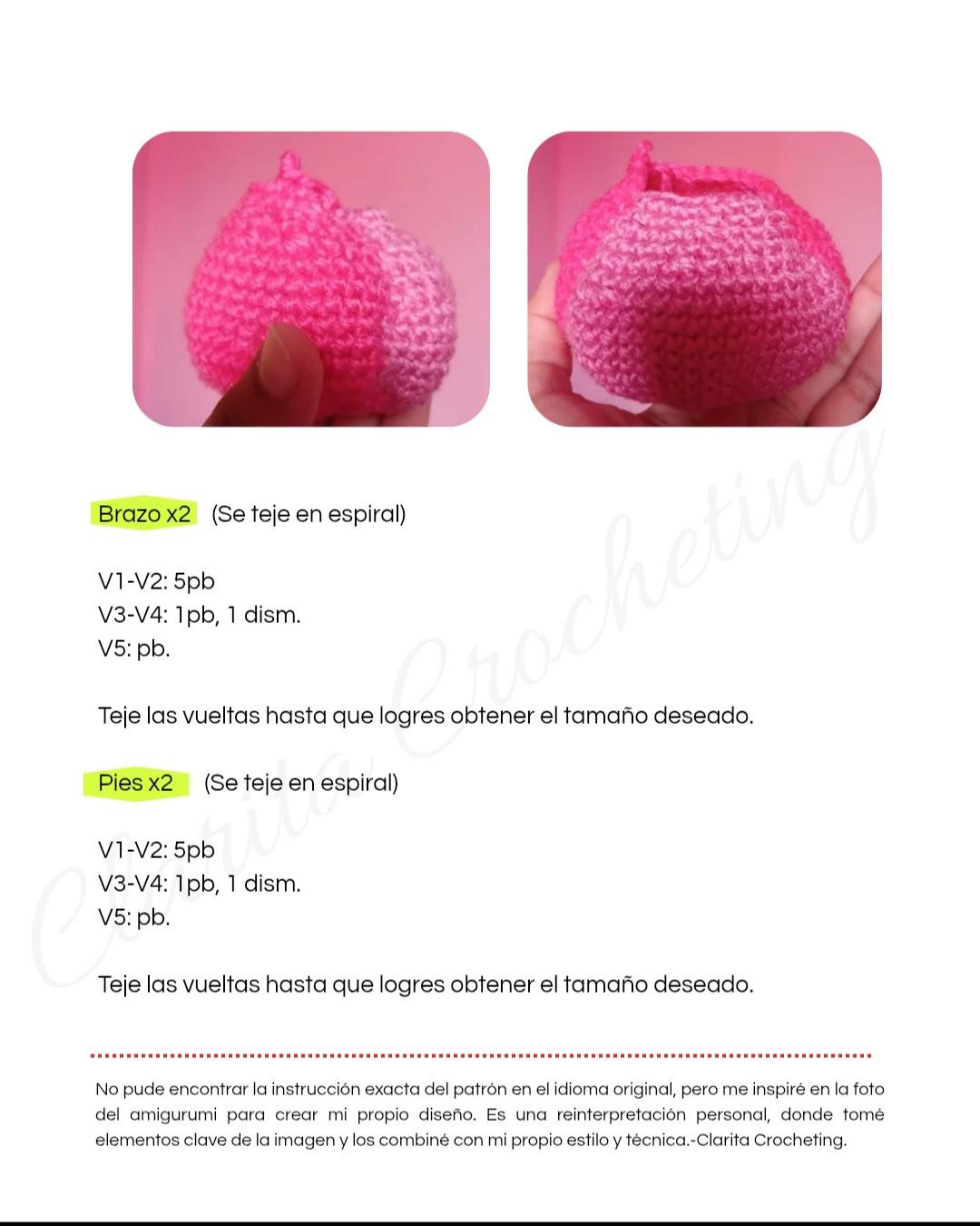 Patrón de amigurumi de hámster adorable para principiantes en crochet