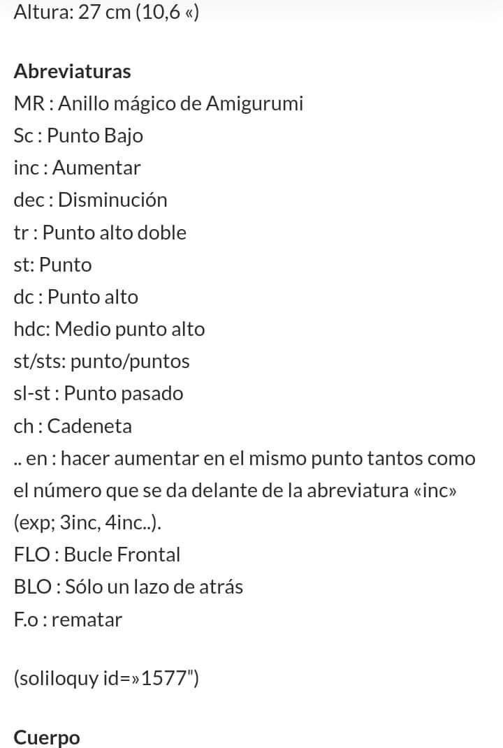 Patrón de Amigurumi de Perro Colorido Gratis