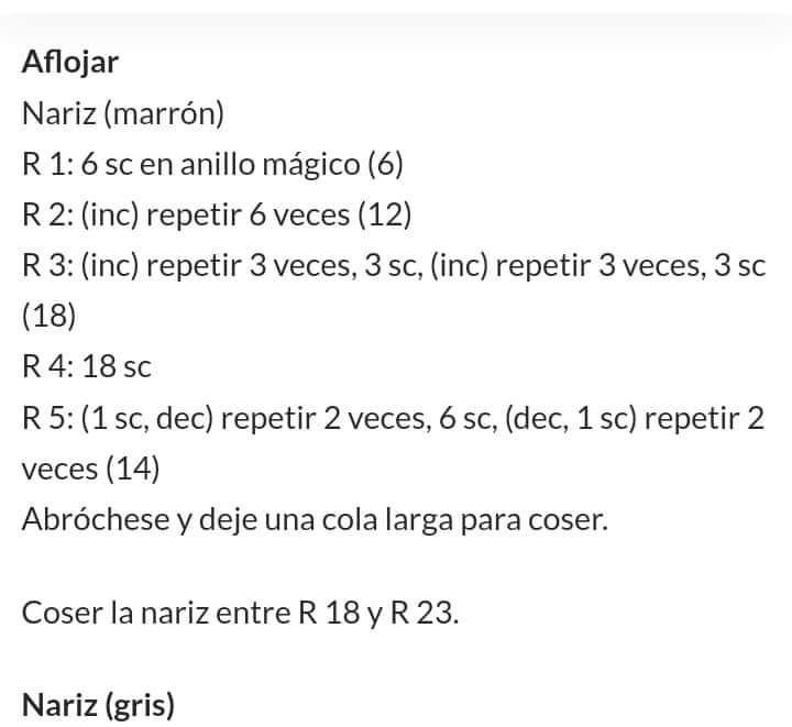 Patrón de Amigurumi de Perro Colorido Gratis