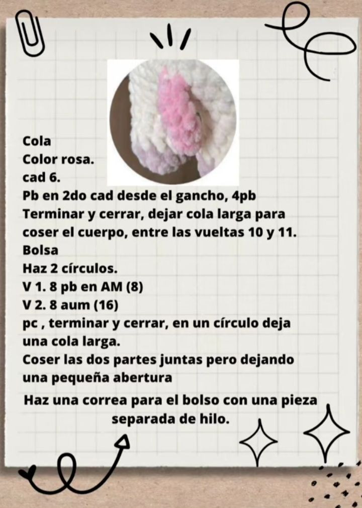 Patrón de Amigurumi de Vaquita: Crea tu propio peluche adorable